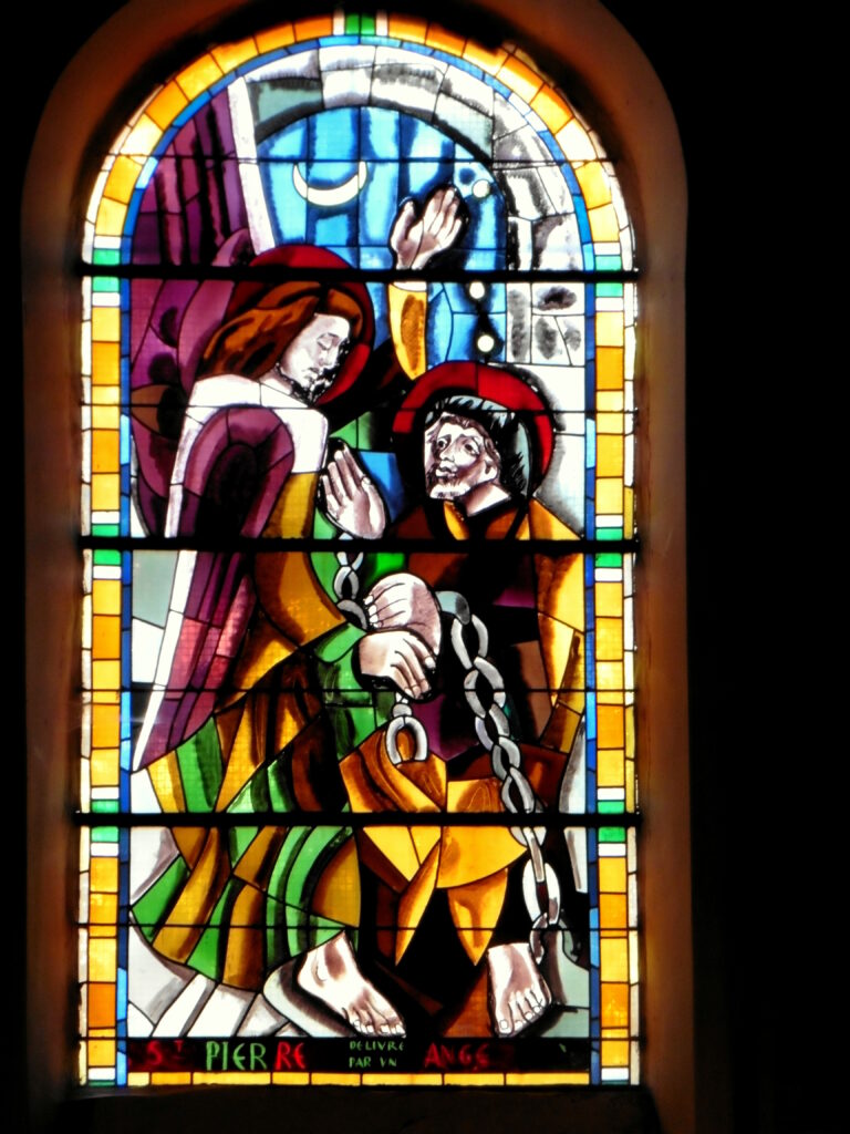 La délivrance de Saint Pierre, patron de l’église